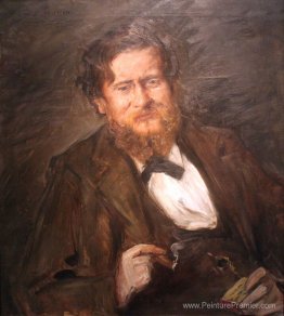 Portrait du peintre Fritz Rumpf Portrait du peintre Fritz Rumpf