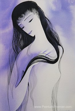 Femme en violet Femme en violet
