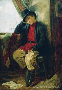 Portrait de Vladimir Makovsky dans l'enfance Portrait de Vladimir Makovsky dans l'enfance