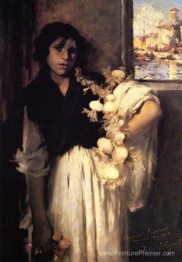 Vendeur d'oignon vénitien Vendeur d'oignon vénitien