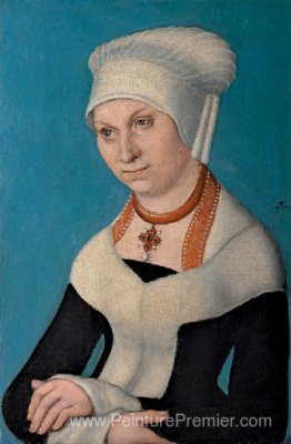 Portrait de Barbara, duchesse de Saxe Portrait de Barbara, duchesse de Saxe