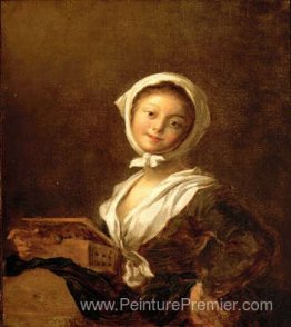 Fille avec une marmotte Fille avec une marmotte