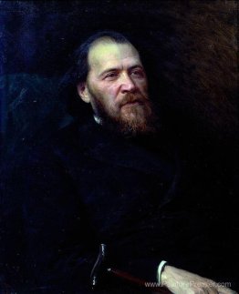 Portrait du poète Yakov Polonsky Portrait du poète Yakov Polonsky