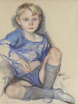 Portrait de Dick Hunter, fils d'Ekaterina Cavos Hunter Portrait de Dick Hunter, fils d'Ekaterina Cavos Hunter