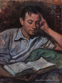 Alexander Serebryakov, lisant un livre Alexander Serebryakov, lisant un livre