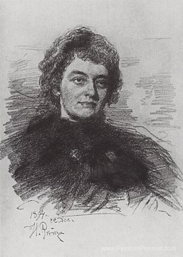Portrait de Zinaida Nikolayevna Gippius Portrait de Zinaida Nikolayevna Gippius