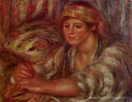Femme à jouer aux cartes Femme à jouer aux cartes