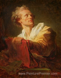Portrait d'un jeune artiste, présumé être Jacques Andre Naigeon Portrait d'un jeune artiste, présumé être Jacques Andre Naigeon