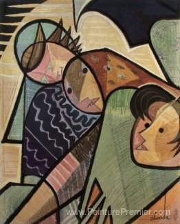 Pêcheur, tapisserie Pêcheur, tapisserie