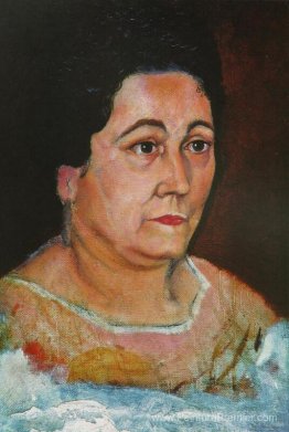 Portrait de la mère de l'artiste, Dofia Felipa Dome Domenech de, Portrait de la mère de l'artiste, Dofia Felipa Dome Domenech de,