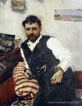 Portrait de Konstantin Korovin Portrait de Konstantin Korovin