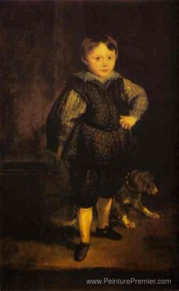 Portrait de Filippo Cattaneo, fils de Marchesa Elena Grimaldi Portrait de Filippo Cattaneo, fils de Marchesa Elena Grimaldi