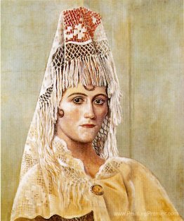 Olga dans une mantille Olga dans une mantille