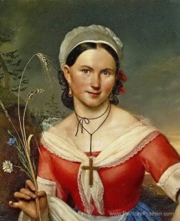 Portrait d'Ekaterina Aleksandrovna Telesheva Portrait d'Ekaterina Aleksandrovna Telesheva