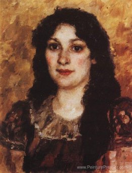 Portrait de E. A. Surikova Portrait de E. A. Surikova