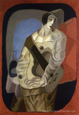 Pierrot avec guitare Pierrot avec guitare