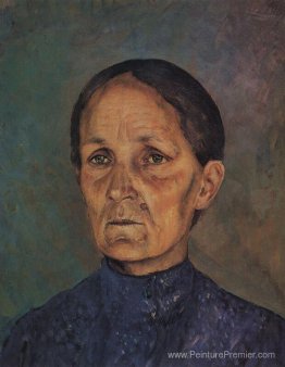 Portrait de A.P.Petrovoy-Vodkin, Mère de l'artiste Portrait de A.P.Petrovoy-Vodkin, Mère de l'artiste