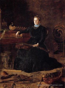 Portrait de Sarah Sagehorn Frishmuth Portrait de Sarah Sagehorn Frishmuth