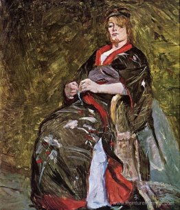 Lili grenier dans un kimono Lili grenier dans un kimono
