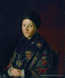 Portrait de A. Bocharova, Tantes d'artistes Portrait de A. Bocharova, Tantes d'artistes