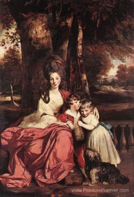 Lady Delm et ses enfants Lady Delm et ses enfants