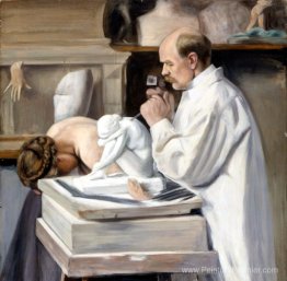 Portrait du sculpteur Viktor Malmberg Portrait du sculpteur Viktor Malmberg