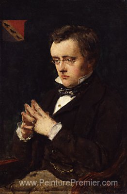 Portrait de Wilkie Collins Portrait de Wilkie Collins