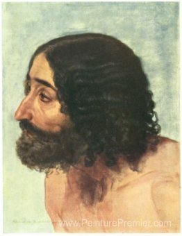 Chef d'un homme. Étude de la figure de paralytique pour la peint Chef d'un homme. Étude de la figure de paralytique pour la peint
