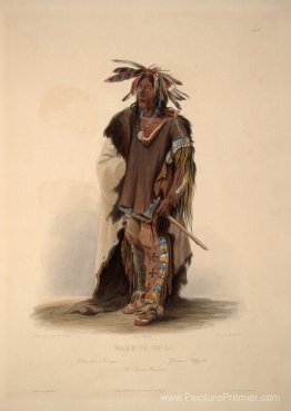 Wahk-Ta-Ge-Li, A Sioux Warrior, Planche 8 du volume 2 de «Travel Wahk-Ta-Ge-Li, A Sioux Warrior, Planche 8 du volume 2 de «Travel