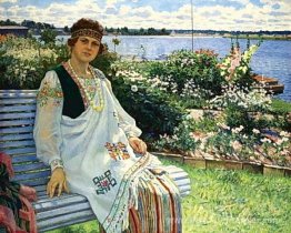 Printemps. Portrait de Lady I.Baumane Printemps. Portrait de Lady I.Baumane