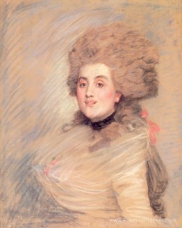 Portrait d'une actrice en robe du XVIIIe siècle Portrait d'une actrice en robe du XVIIIe siècle