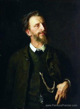 Portrait de l'artiste Grigory Myasoedov Portrait de l'artiste Grigory Myasoedov