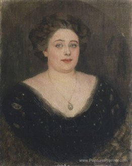 Portrait de M. Velichkina, née baronne von Klodt Yurgensburg Portrait de M. Velichkina, née baronne von Klodt Yurgensburg