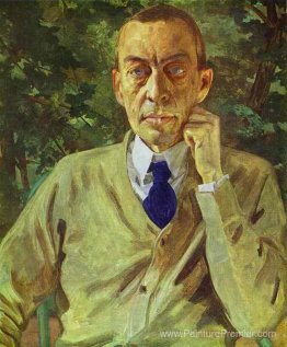 Portrait du compositeur Sergei Rachmaninov Portrait du compositeur Sergei Rachmaninov