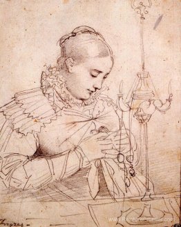 Madame Jean Auguste Dominique Ingres, née Madeleine Chapelle I Madame Jean Auguste Dominique Ingres, née Madeleine Chapelle I