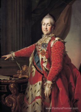 Portrait de Catherine II Portrait de Catherine II