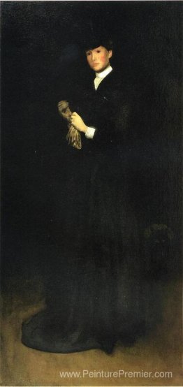 Arrangement en noir, n ° 8: Portrait de Mme Cassatt Arrangement en noir, n ° 8: Portrait de Mme Cassatt