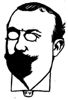 Portrait de l'écrivain français Henri Mazel Portrait de l'écrivain français Henri Mazel