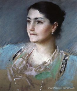 Portrait de Mme William Chase Portrait de Mme William Chase