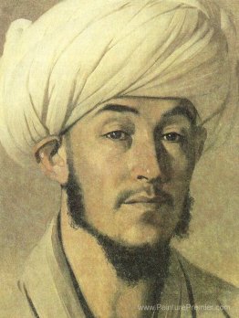 Portrait d'un homme dans un turban blanc Portrait d'un homme dans un turban blanc