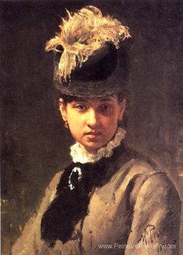 Portrait de Vera Repina, la femme de l'artiste Portrait de Vera Repina, la femme de l'artiste