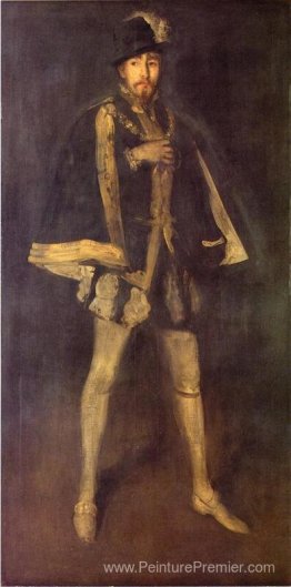 Arrangement en noir, n ° 3 Sir Henry Irving comme Philippe II d' Arrangement en noir, n ° 3 Sir Henry Irving comme Philippe II d'