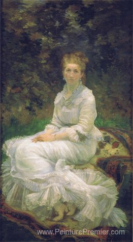 La dame en blanc La dame en blanc
