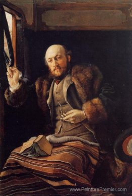 Gentleman dans une voiture de chemin de fer Gentleman dans une voiture de chemin de fer