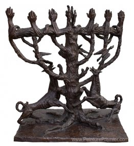 L'arbre de vie - Menorah L'arbre de vie - Menorah