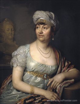 Portrait de Germaine de Stael Portrait de Germaine de Stael