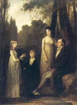 Portrait de Rutger Jan Schimmelpenninck et de sa famille Portrait de Rutger Jan Schimmelpenninck et de sa famille