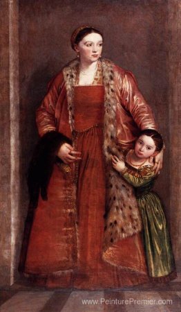 Livia da Porto Thiene et sa fille Porzia Livia da Porto Thiene et sa fille Porzia