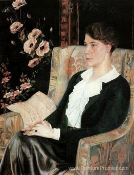 Portrait d'Evdokiya Nikolaevna Glebova, la sœur de l'artiste Portrait d'Evdokiya Nikolaevna Glebova, la sœur de l'artiste