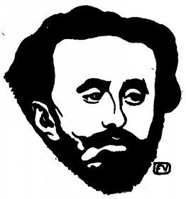 Portrait du poète français Tristan Corbière Portrait du poète français Tristan Corbière